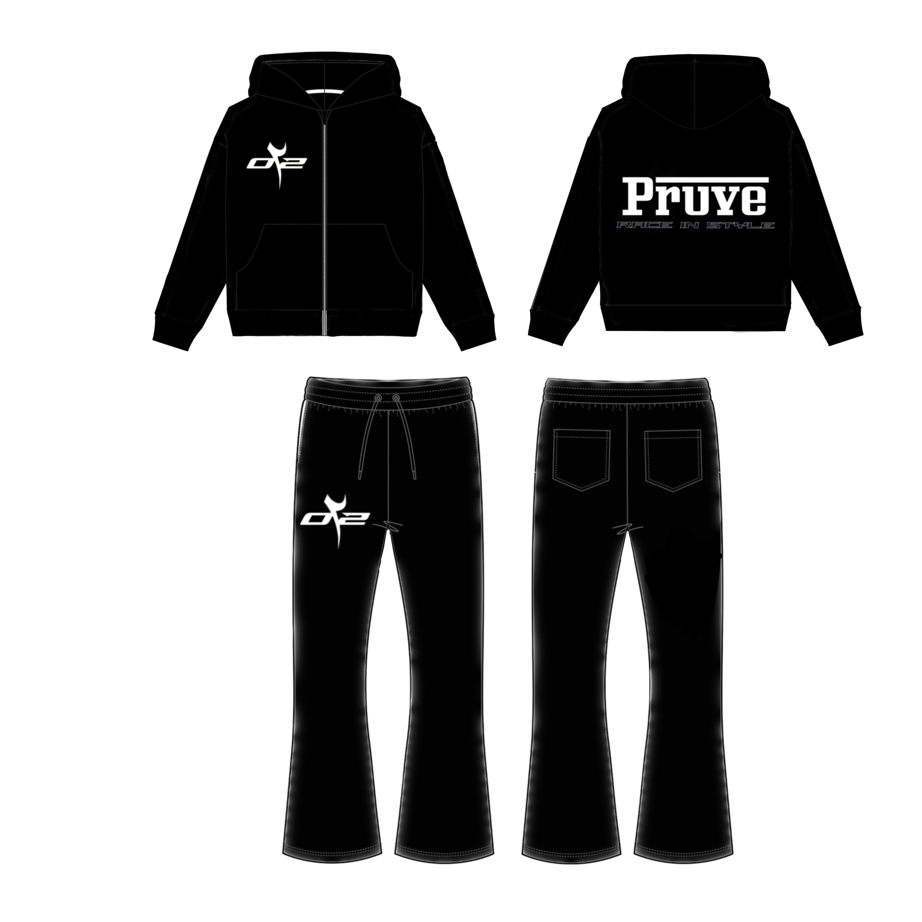 race in style zip up